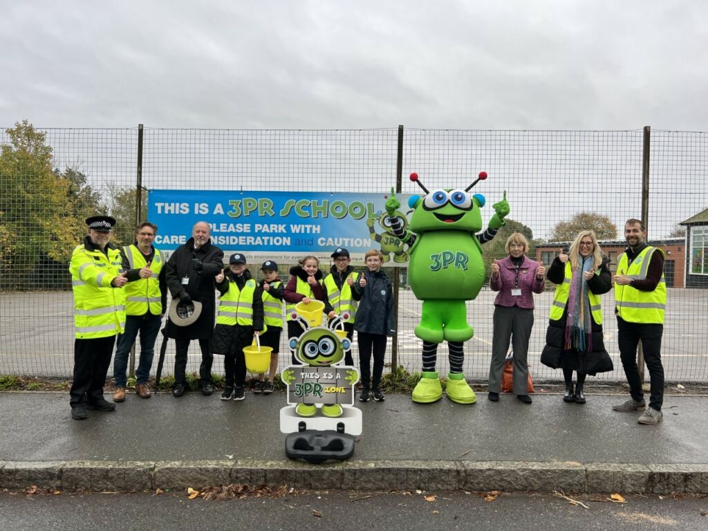 School road safety scheme launches during Road Safety Week North